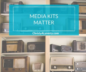 media kits matter for getting press