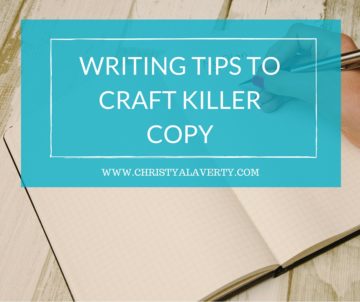 writing tips to craft killer copy