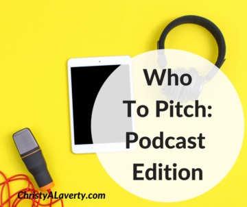 How to pitch podcasts